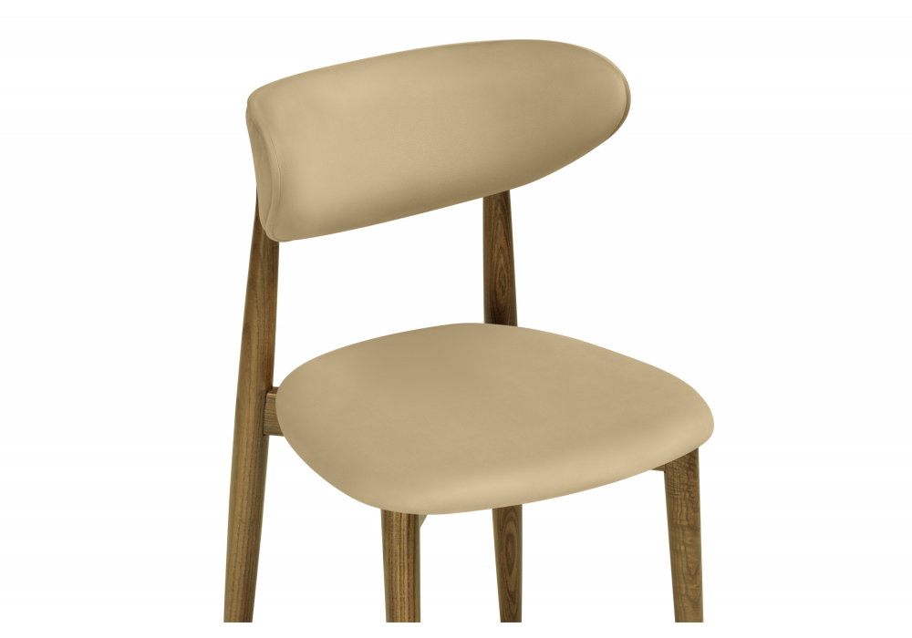 фото стул деревянный woodville фарго бежевый / орех 619698 | 220svet.ru
