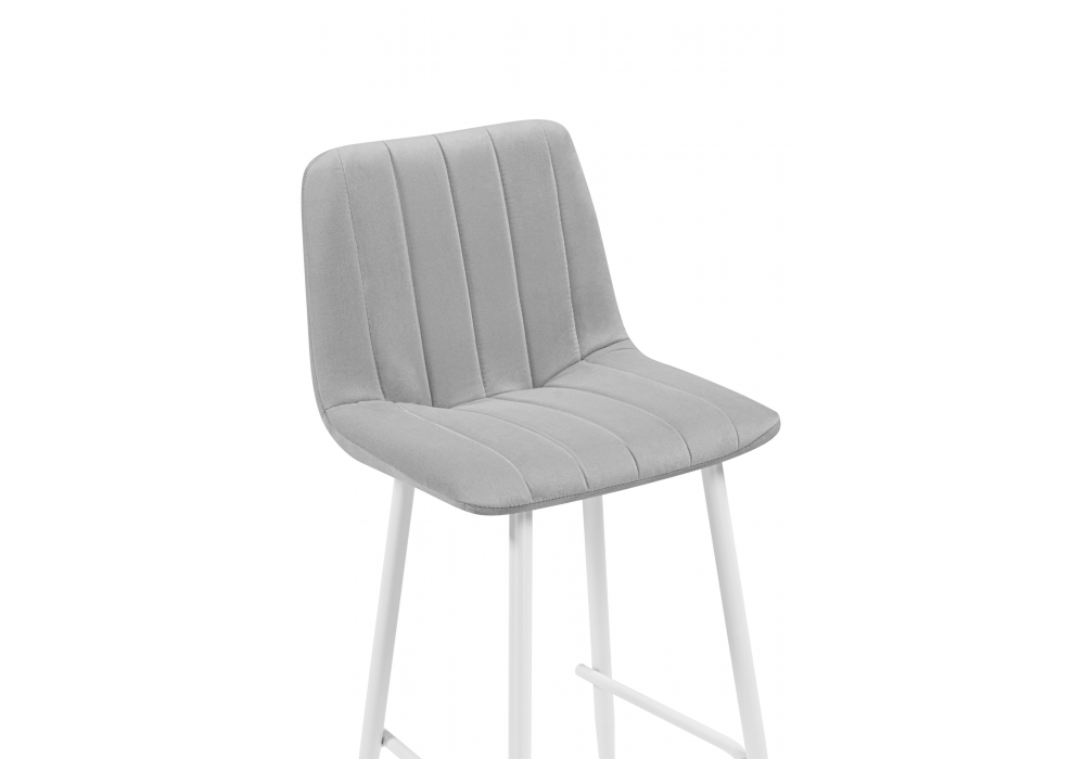 фото барный стул woodville дани мини светло-серый (zd 960) / белый 632307 | 220svet.ru