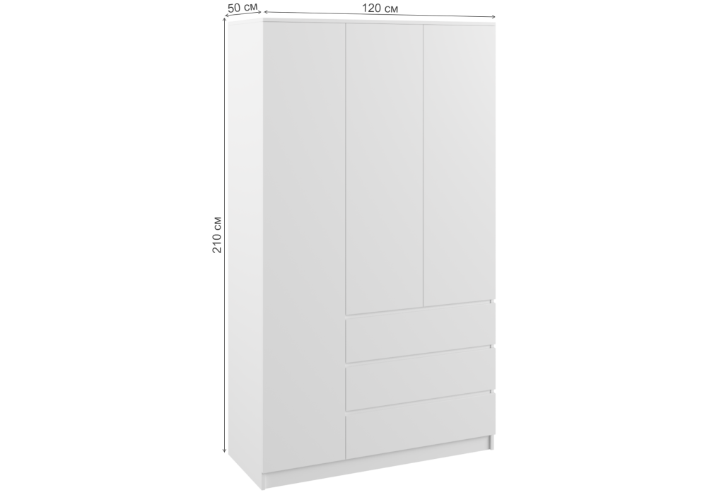 фото шкаф woodville мадера шм 1200 лдсп белый эггер 520907 | 220svet.ru