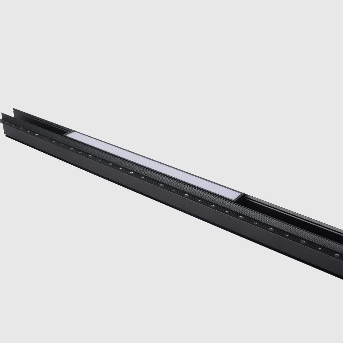 фото трековый магнитный светильник crystal lux clt 0.33 001 12w bl m tuya | 220svet.ru