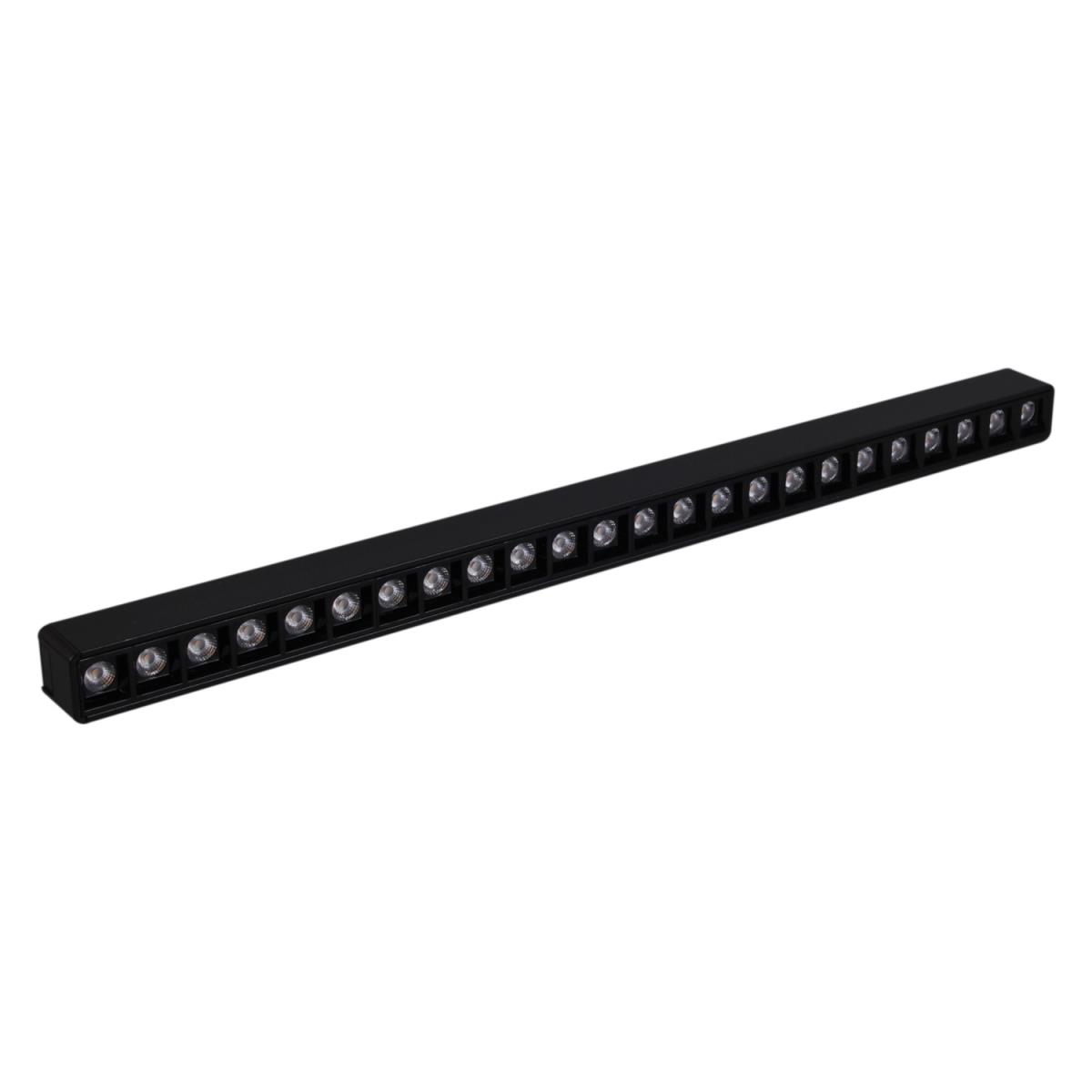 фото трековый магнитный светильник reluce 13004-9.3-001ur magnetic led24w bk | 220svet.ru