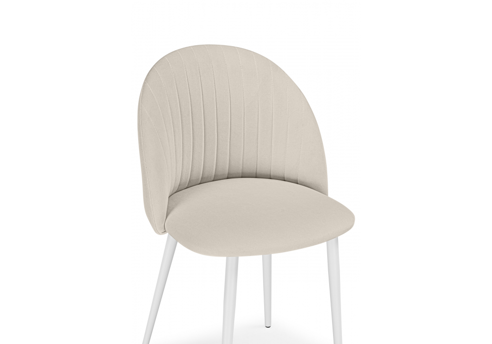 фото стул на металлокаркасе woodville дарлин marseille 13 / белый 622336 | 220svet.ru