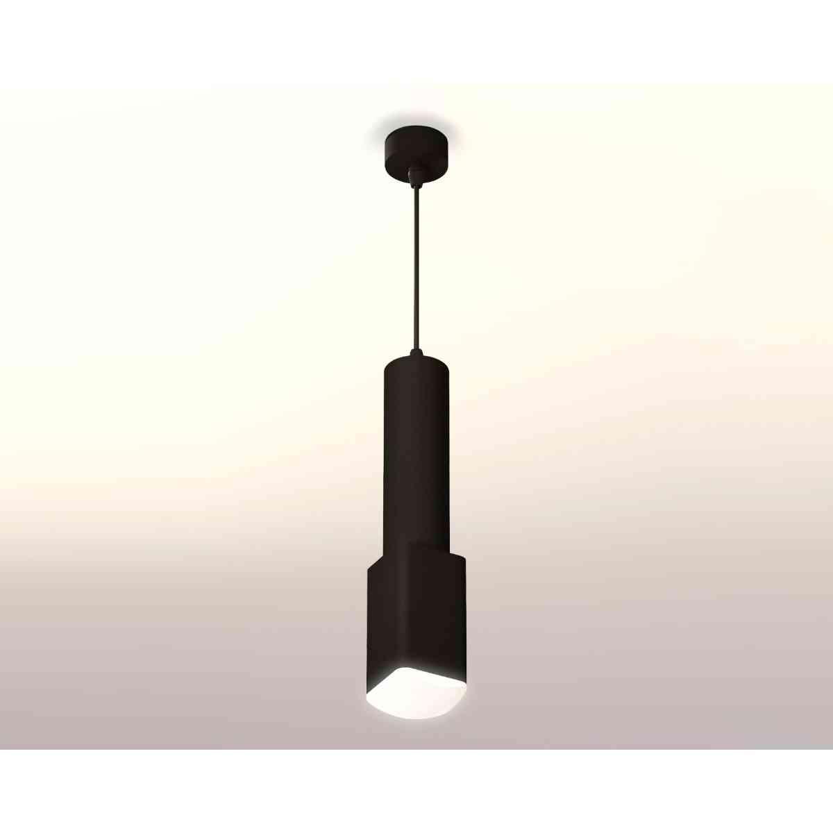 фото комплект подвесного светильника ambrella light techno spot xp7821003 sbk/fr черный песок/белый матовый (a2302, c6356, a2010, c7821, n7756) | 220svet.ru