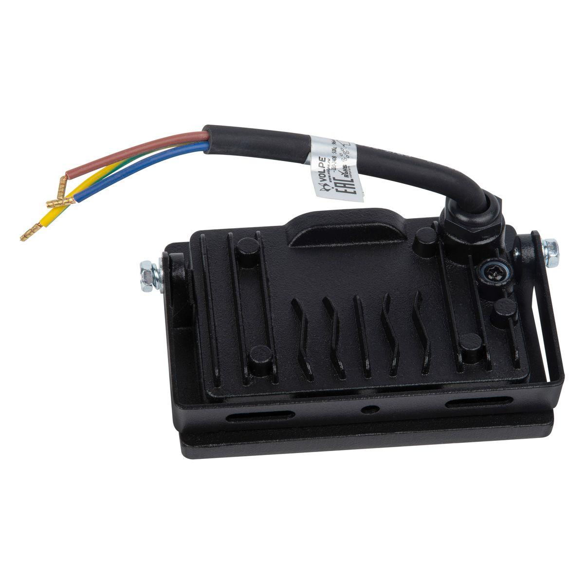 фото прожектор светодиодный volpe ulf-q517 20w/3000k ip65 220-240v black ul-00011633 | 220svet.ru