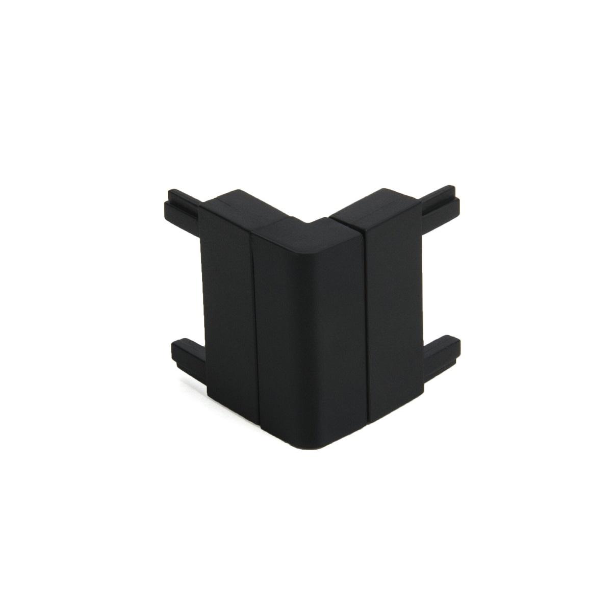 фото коннектор угловой для накладного шинопровода elektrostandard flat magnetic 85002/00 черный a063737 | 220svet.ru