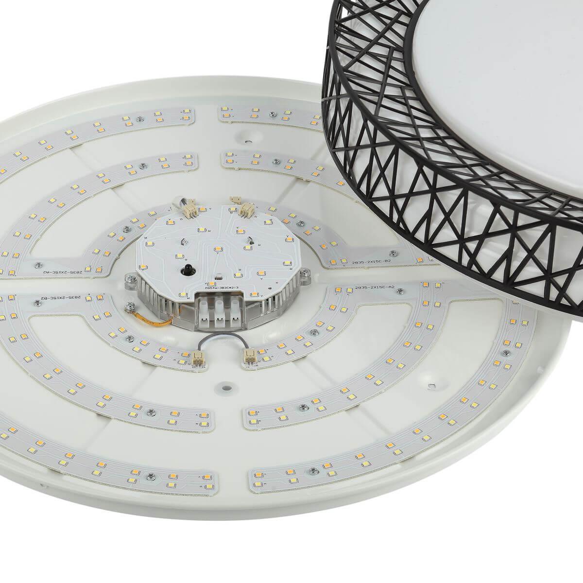 фото потолочный светодиодный светильник эра spb-6-70-rc savern в б0051096 | 220svet.ru