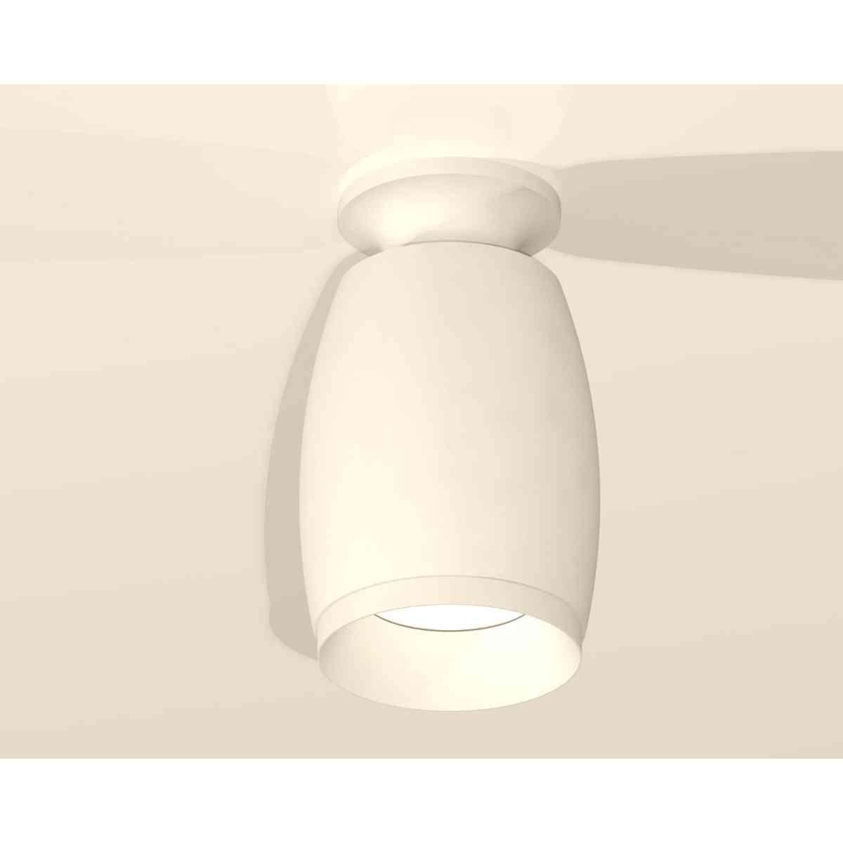 фото комплект накладного светильника ambrella light techno spot xs1122040 swh белый песок (n6901, c1122, n7030) | 220svet.ru