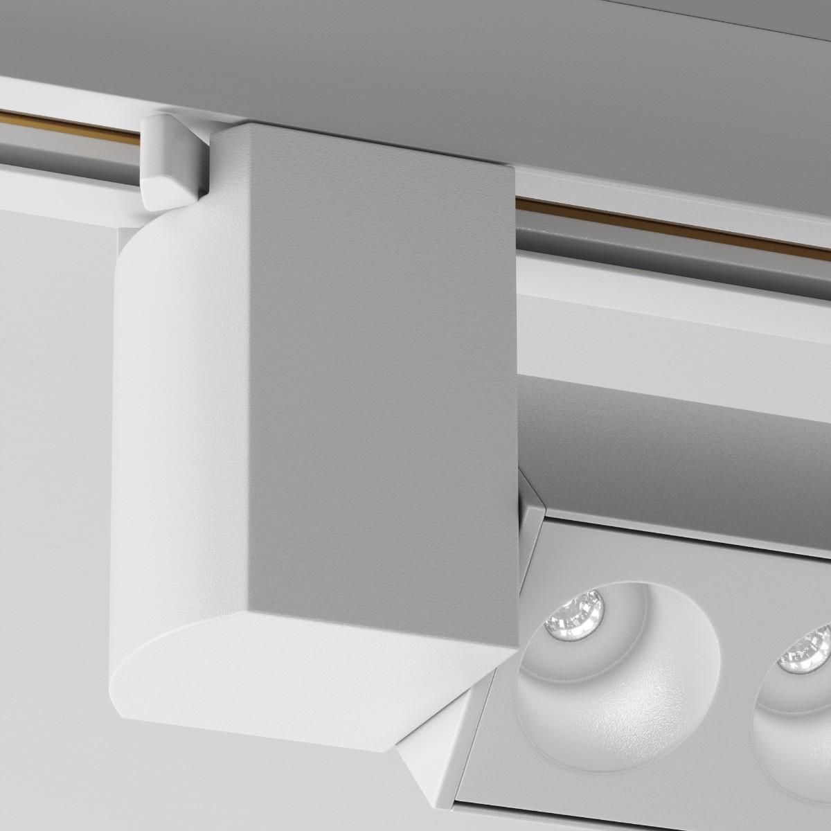 фото трековый светодиодный светильник maytoni technical points rot tr010-1-20w4k-m-w | 220svet.ru