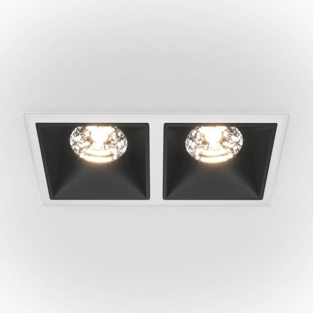 фото встраиваемый светильник maytoni alfa led dl043-02-15w4k-d-sq-wb | 220svet.ru
