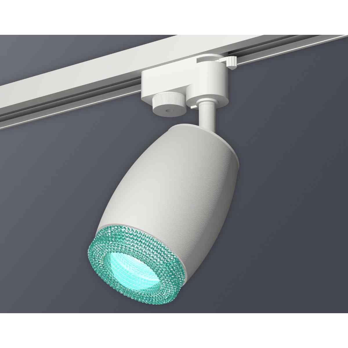 фото комплект трекового светильника ambrella light track system xt1122023 swh/bl белый песок/голубой (a2520, c1122, n7194) | 220svet.ru