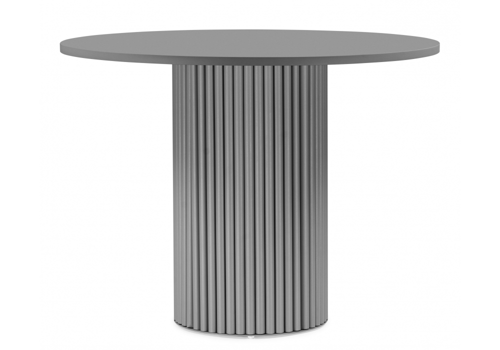 фото стол деревянный woodville барел 89 серый / серый 664945 | 220svet.ru