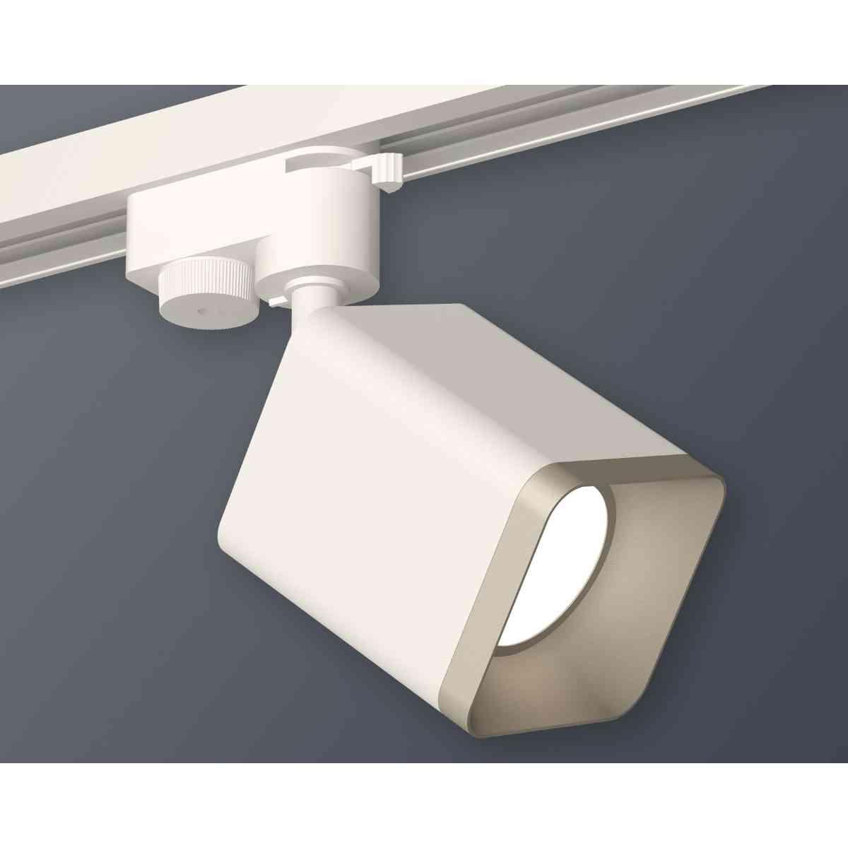 фото комплект трекового светильника ambrella light track system xt7812002 swh/ssl белый песок/серебро песок (a2520, c7812, n7703) | 220svet.ru