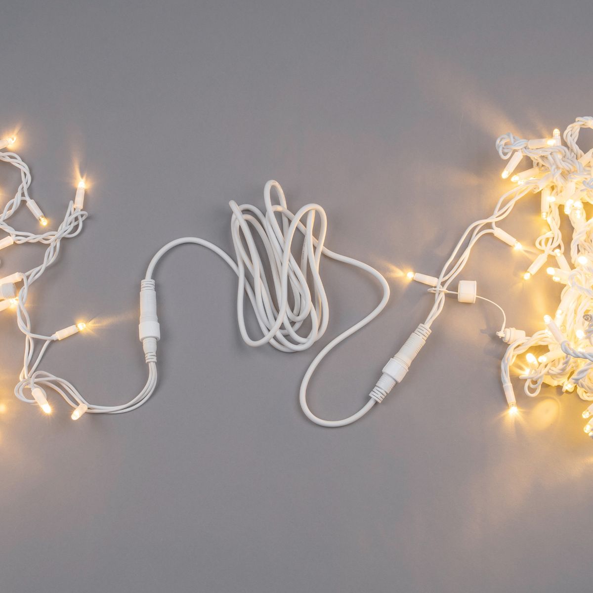 фото удлинитель для гирлянд uniel ucx-f90 e/3m/wh ul-00013224 | 220svet.ru