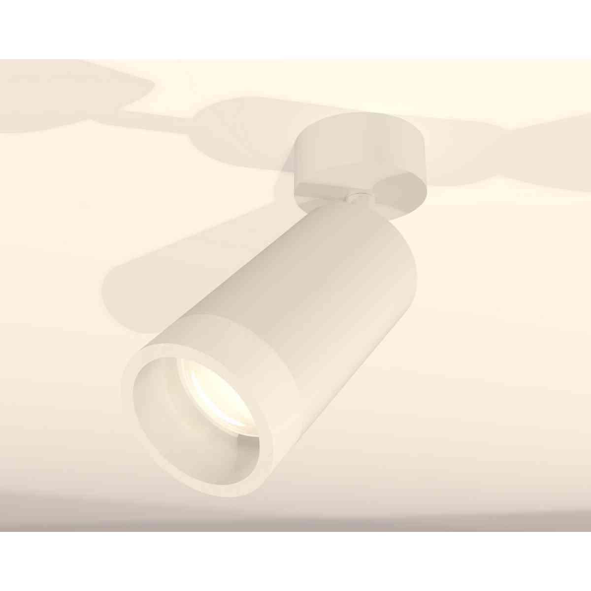 фото комплект накладного светильника ambrella light techno spot xm6322011 swh/fr белый песок/белый матовый (a2202, c6322, n6248) | 220svet.ru