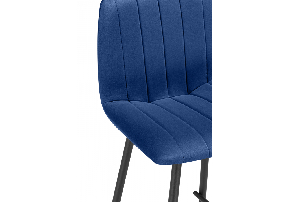 фото барный стул woodville дани мини синий / черный 632325 | 220svet.ru