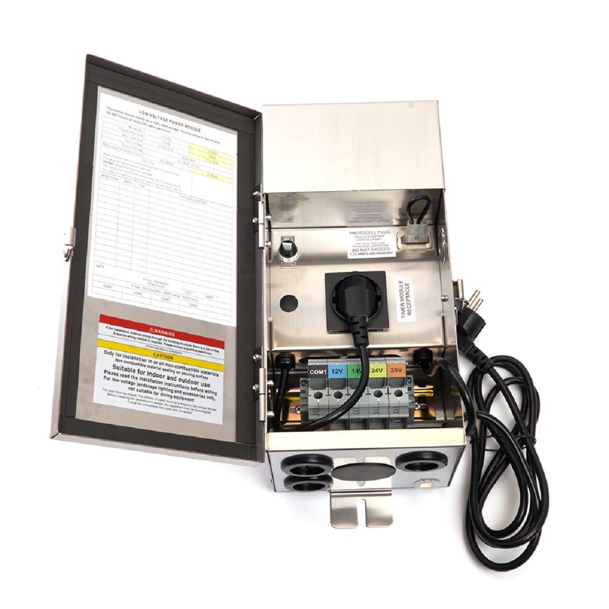 фото трансформатор для подводных светильников lb501 ac12-25v 150w 48368 | 220svet.ru