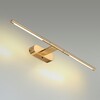 Миниатюра фото светильник светодиодный для подсветки зеркал odeon light hightech 6635/7wl античная бронза | 220svet.ru