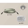 Миниатюра фото комплект встраиваемого светильника ambrella light techno spot xc7623020 sgr/cl серый песок/прозрачный (c7623, n7191) | 220svet.ru