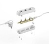 Миниатюра фото удлинитель электрический эра udl-10-330-e greenline 3 розетки с заземлением 3м пвс 3x0.75мм2 б0065037 | 220svet.ru