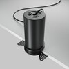 Миниатюра фото встраиваемый светильник maytoni focus led dl125-l12-3k-trs-b | 220svet.ru