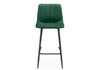Миниатюра фото барный стул woodville дани мини зеленый  / черный 632322 | 220svet.ru