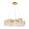 Миниатюра фото подвесная люстра lumion queeny 6582/6 золотой | 220svet.ru