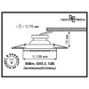 Миниатюра фото встраиваемый светильник novotech ligna 370265 | 220svet.ru