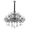 Миниатюра фото подвесная люстра ideal lux colossal sp15 grigio | 220svet.ru
