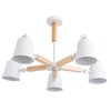 Миниатюра фото потолочная люстра arte lamp a7141pl-5wh | 220svet.ru