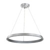 Миниатюра фото подвесной светодиодный светильник indigo orta 14019/1p silver v000091l | 220svet.ru