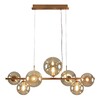 Миниатюра фото подвесная люстра moderli renny v10789-7p | 220svet.ru