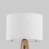 Миниатюра фото торшер с тканевым абажуром tk lighting grand tk 16007 | 220svet.ru