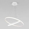 Миниатюра фото подвесной светодиодный светильник eurosvet 90264/2 белый | 220svet.ru
