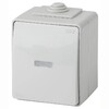 Миниатюра фото выключатель одноклавишный с подсветкой эра 10ax 250v ip65 11-1602-03 б0035974 | 220svet.ru