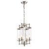 Миниатюра фото люстра regis 4 nickel | 220svet.ru