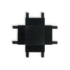 Миниатюра фото четырёхсторонний соединитель для накладного шинопровода elektrostandard flat magnetic 85003/00 | 220svet.ru