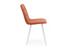Миниатюра фото стул на металлокаркасе woodville чилли терракотовый / белый 631642 | 220svet.ru