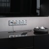 Миниатюра фото тв-розетка оконечная werkel серебряный рифленый w1183009 | 220svet.ru