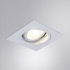 Миниатюра фото встраиваемый светильник arte lamp tarf a2178pl-1wh | 220svet.ru