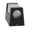 Миниатюра фото светильник уличный светодиодный feron dh058, 4w, 380lm, 3000k, черный 51489 | 220svet.ru