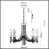 Миниатюра фото подвесная люстра odeon light capel 5063/6 | 220svet.ru