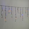 Миниатюра фото гирлянда бахрома с колпачком 3,1 x 0,5 м разноцветная с мерцанием белого диода 220в, 120 led, ltc pil120blwcap-11-2m | 220svet.ru