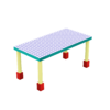 Миниатюра фото обеденный стол supertable blue grid seletti 16518 | 220svet.ru