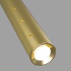 Миниатюра фото подвесной светодиодный светильник elektrostandard bong 50214/1 led золото a055667 | 220svet.ru