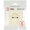 Миниатюра фото розетка эра arktik 16-2106-02 без заземления 2p 16а-250в слоновая кость б0071674 | 220svet.ru