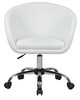 Миниатюра фото офисное кресло dobrin bobby lm-9500_ch-m_el-white-2337 | 220svet.ru