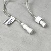 Миниатюра фото гирлянда бахрома 4,9 x 0,5 м желтая 220в, 240 led, провод прозрачный пвх, ip54 ltc pil240-10-2y | 220svet.ru
