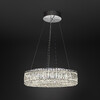 Миниатюра фото подвесная люстра хрустальная светодиодная eurosvet iride 101007 led | 220svet.ru