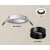 Миниатюра фото комплект встраиваемого светильника ambrella light techno spot xc6512002 swh/sbk белый песок/черный песок (c6512, n6111) | 220svet.ru