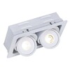 Миниатюра фото встраиваемый светильник arte lamp studio a3007pl-2wh | 220svet.ru